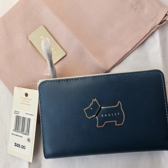 RADLEY LONDON Blue Green Wallet - Picture 4 of 4